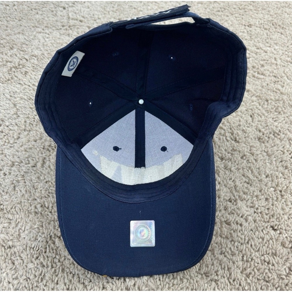 US Navy Hat Embroidered Eagle Anchor C Crested Navy Blue CAP5960 Kys Design Cap - Picture 4 of 8